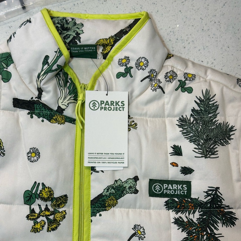 NWT/Parks Project/ unisex Forest Forager Quilted Jacket / New&flawless - Picture 8 of 16